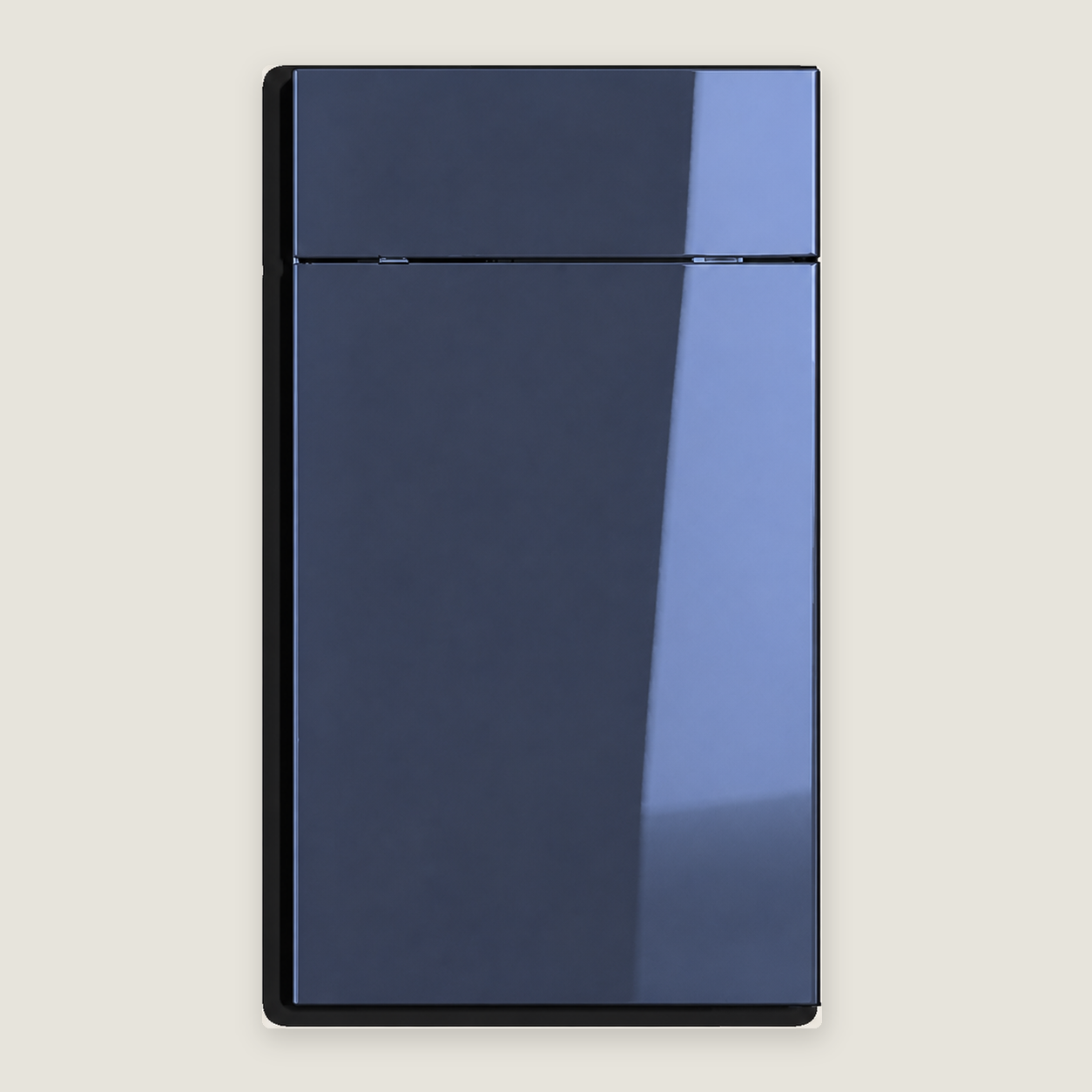 Luxe Azul Indigo cabinet door by Deluxe Wood Cabinetry