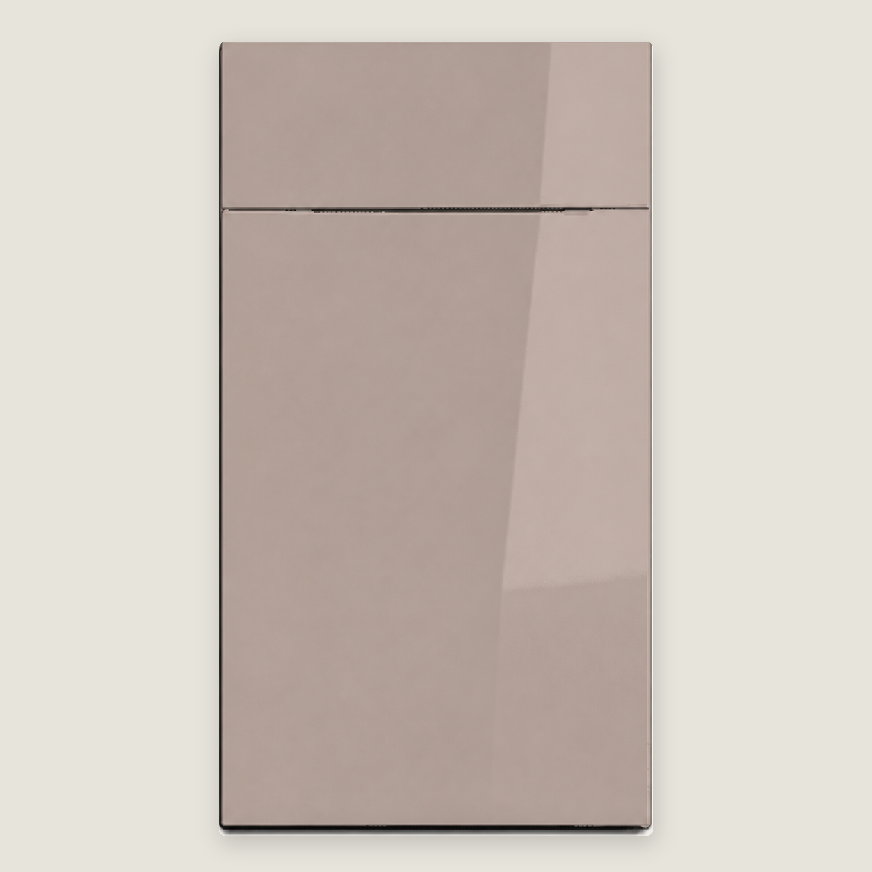 Luxe Basalto cabinet door by Deluxe Wood Cabinetry