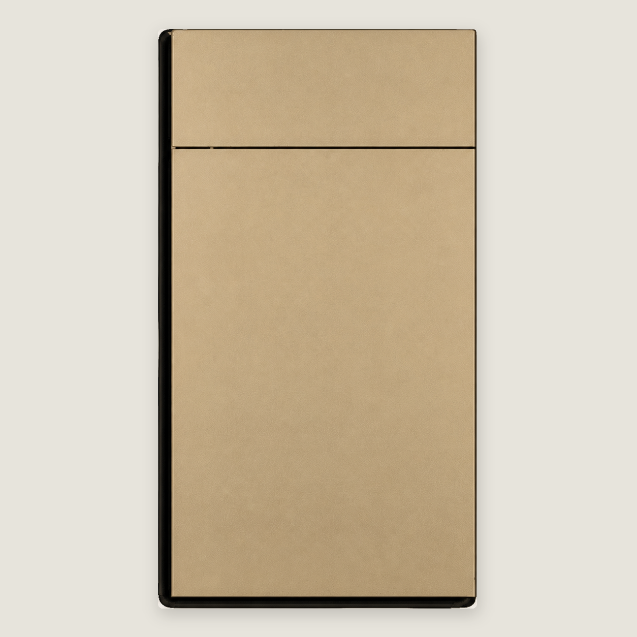 Metal Plus Light Gold cabinet door by Deluxe Wood Cabinetry