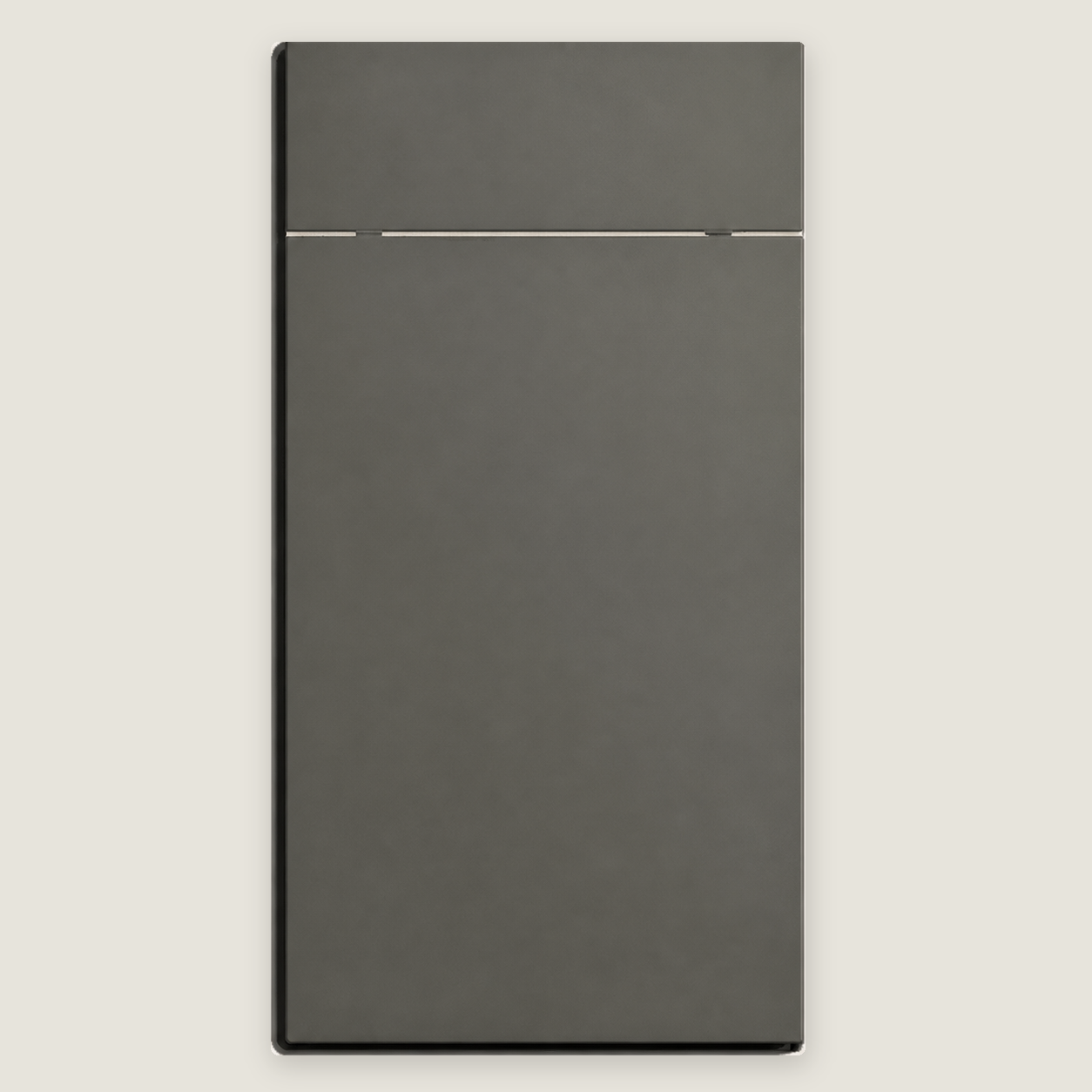 Zenit Verde Salvia cabinet door by Deluxe Wood Cabinetry