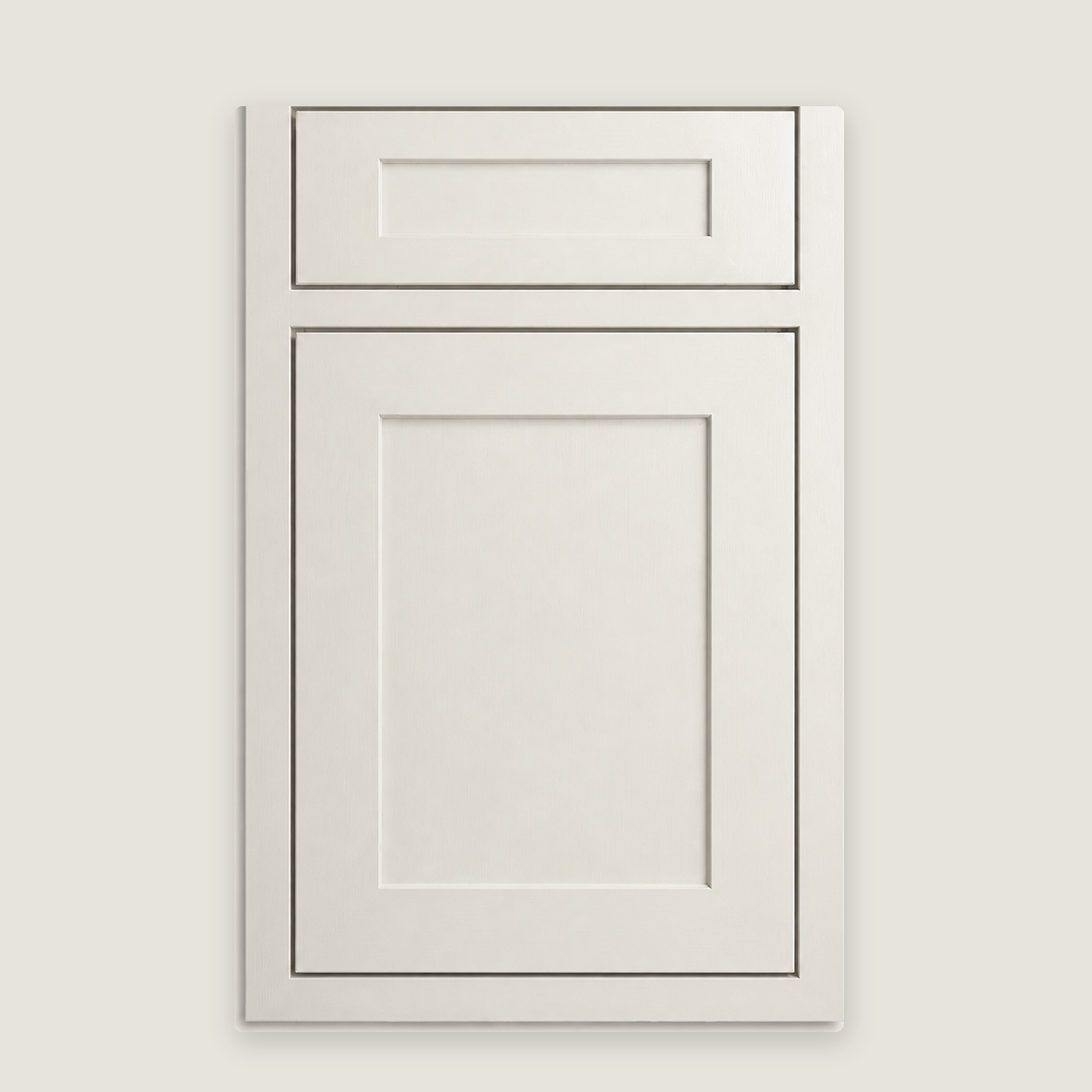 Inset Shaker Dune cabinet door by Deluxe Wood Cabinetry